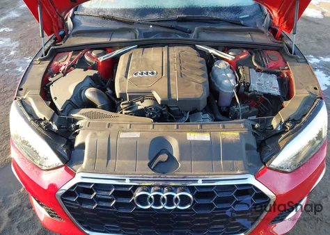 2021 Audi A5 Sportback Premium Plus 45 Tfsi Quattro S Tronic z USA, uszkodzony, nr VIN WAUFACF53MA062727